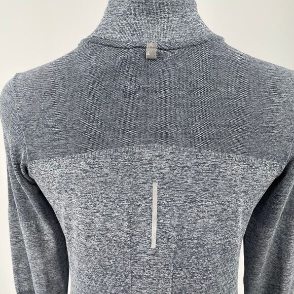 Nike Women's Dri-Fit Quarter Zip Pullover Blue Running Top Size Medium - Picture 7 of 11